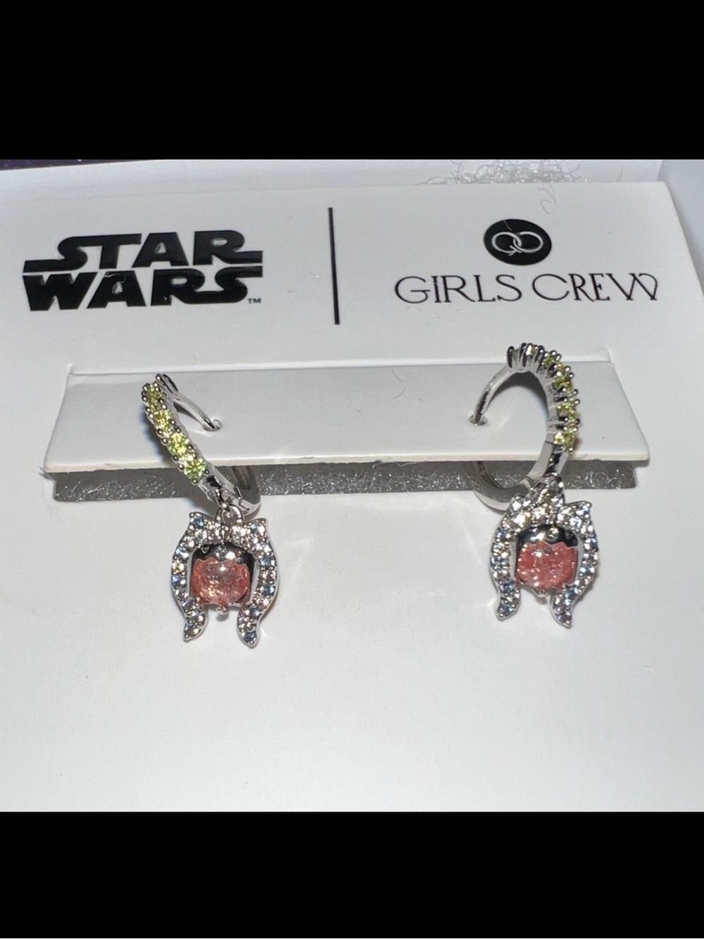 Star Wars Ahsoka Tano Hoop Earrings by Girls Crew